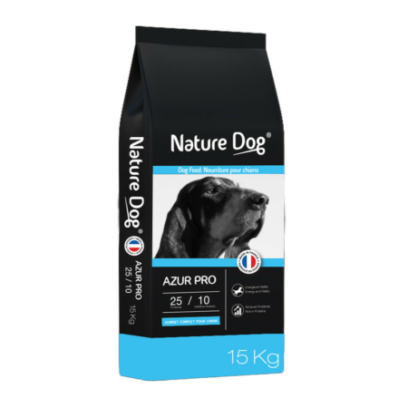 Croquettes Azur Pro 25/10 Nature Dog 15kg